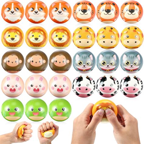 Libima 36 Pcs Stress Balls 25 Inch Mini Relief Stress Ball