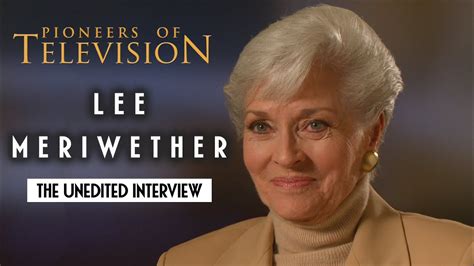 Lee Meriwether The Complete Pioneers Of Television Interview Youtube
