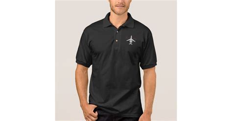 Aviation Polo Style T Shirt Zazzle