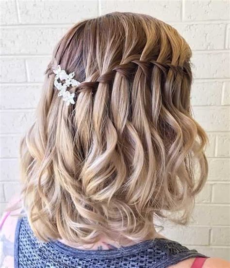 60 Best Pictures Waterfall Braid With Curls Short Hair How To