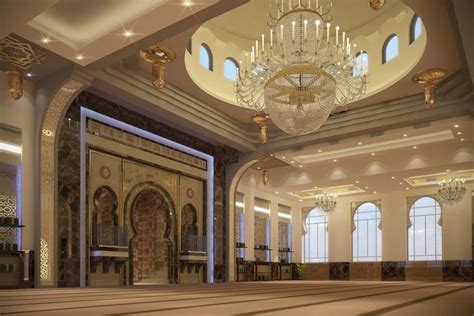 Mosque Design Islamic Architecture Architecture Plan Ceiling Design