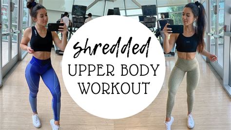 Toned Upper Body Full Upper Body Workout Youtube