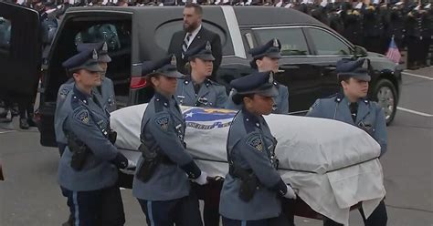 Thousands Honor Fallen Massachusetts State Trooper Tamar Bucci At Funeral In Revere Cbs Boston