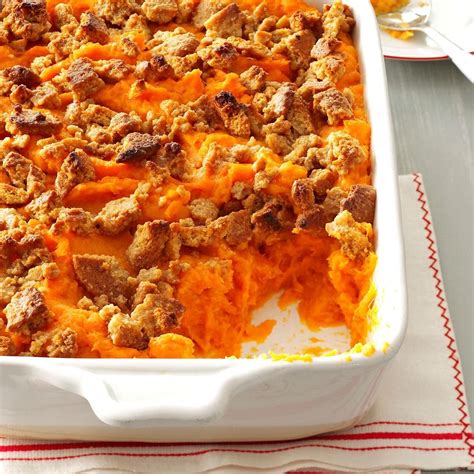 Cooking the potatoes at a very high temperature for an hour is the secret. Contest-Winning Sweet Potato Bake Recipe: How to Make It ...