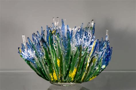Fused Glass Vases Rowanberry Studio