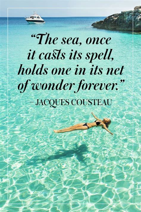 It is because it has some potent power to short ocean quotes to ponder. 10 Inspiring Quotes About The Ocean | Ocean quotes, Beach quotes, Sea quotes