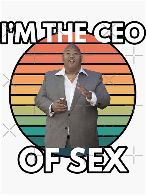 ned jacob batalon grey suit meme i m the ceo of sex sticker for sale by thememeplug redbubble