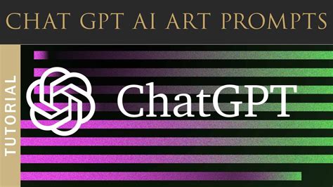 Using Chat GPT To Create AI Art Prompts For Stable Diffusion And Midjourney YouTube