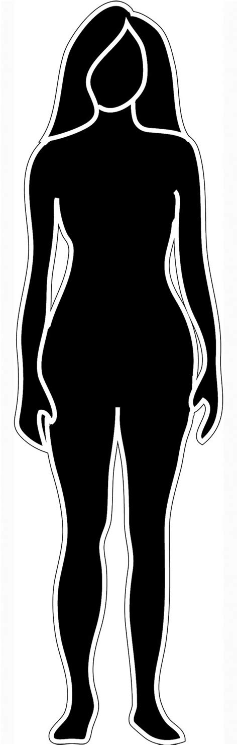 Free Female Body Outline Download Free Female Body Outline Png Images