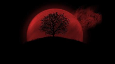 Red Moon Wallpapers On Wallpaperdog