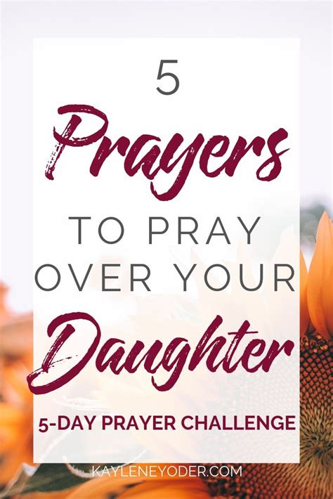 Days Of Prayers To Pray Over Your Daughter Kaylene Yoder Sexiezpix