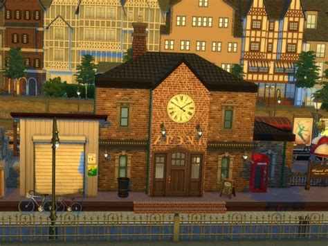 The Train Station At Kyriats Sims 4 World Sims 4 Updates