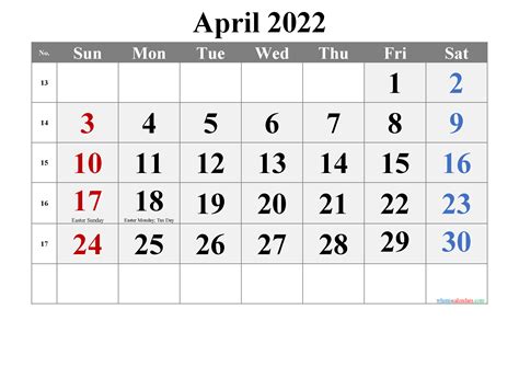 Free Printable April 2021 Calendar With Holidays Free Printable 2021