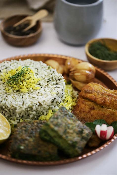 Sabzi Polo Recipe Persian Herb Rice With Fish