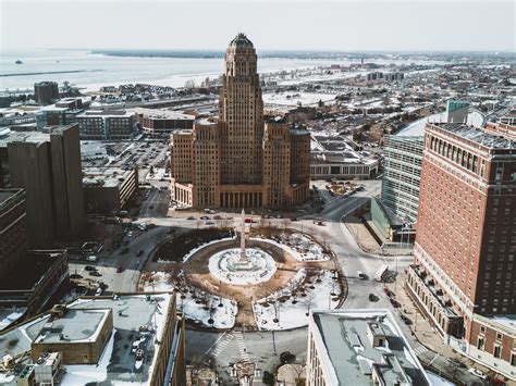 Overlooking Niagara Square And City Hall Buffalo Ny 2048x1535 R