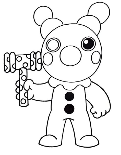 Piggy Roblox Personajes Para Colorear