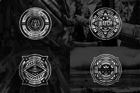 Secret Society Badges 3 By Tsv Creative Thehungryjpeg