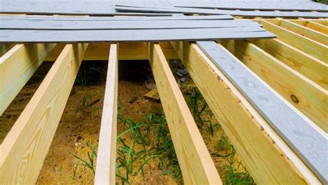 How Far Apart Should Floor Joists Be For A Deck Viewfloor Co