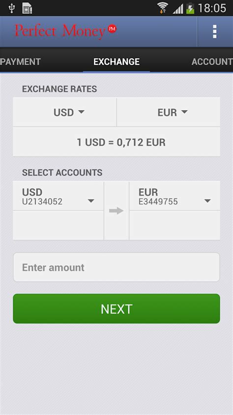 To send money to fxchoice, you need to first deposit using one of the above methods. Perfect Money - Android Apps on Google Play