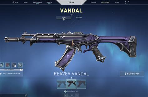 Eu 16 Skins Reaver Vandal Oni Phantom Magepunk Ghost Velocity