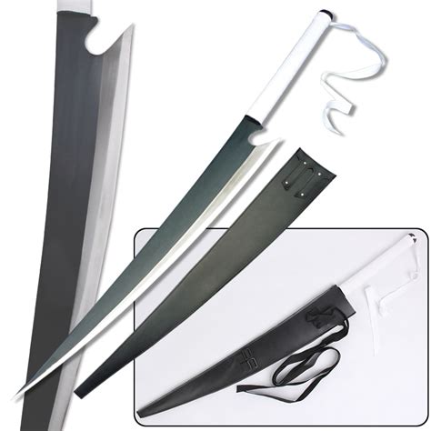 ichigo sword bleach anime dual wield blade zangetsu kurosaki real steel