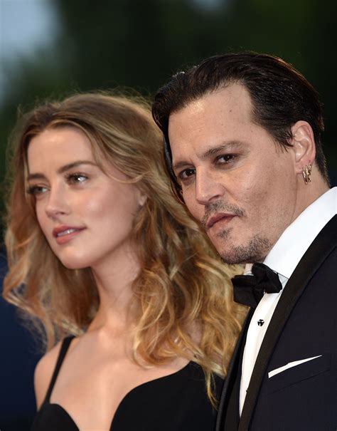 Johnny Depp Et Amber Heard Peu Avant Lannonce De Leur Divorce
