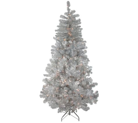 Northlight 65 Pre Lit Metallic Tinsel Christmas Tree