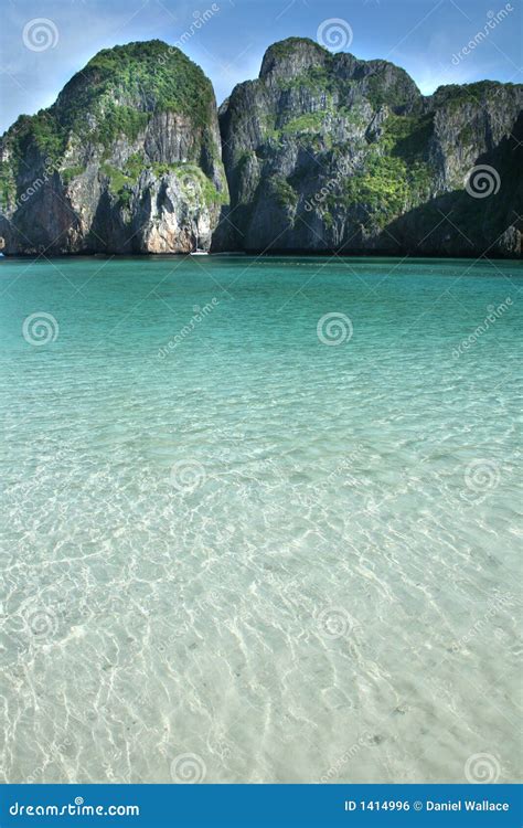 Azure Waters Of Phi Phi Island Stock Photo Image Of Adventure Remote