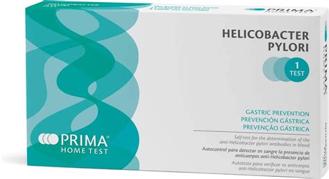Prima Stomach Ulcer Helicobacter Pylori Home Test Kit Uk