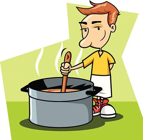Stirring Soup Illustrations Royalty Free Vector Graphics And Clip Art