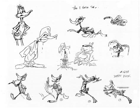 Looney Tunes 50 Original Model Sheets Animation Daily Art Famous