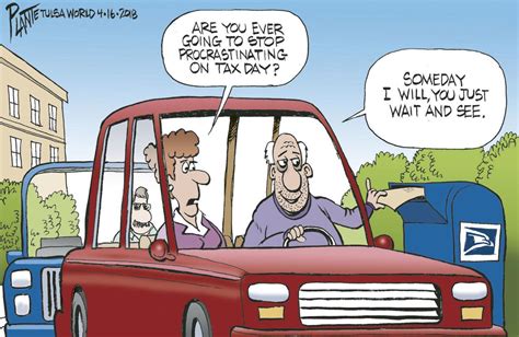 Bruce Plante Cartoon Tax Day 2018 Cartoons