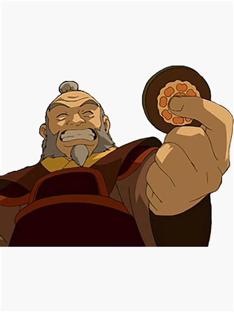 Uncle Iroh Pai Sho Sticker For Sale By Kristickers Redbubble