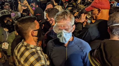 Portland Mayor Hit With Tear Gas Deployed By Federal Agents The New