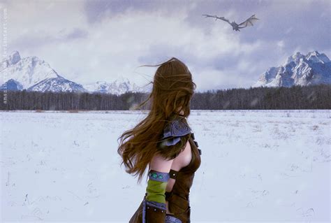Skyrim Aela The Huntress By Amazingrogue On Deviantart