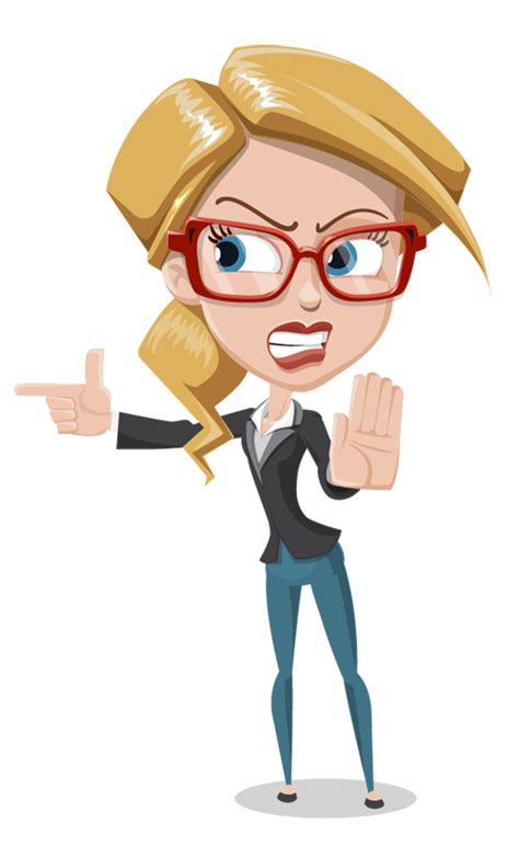 Angry 48 Cartoon Angry Woman Png Images