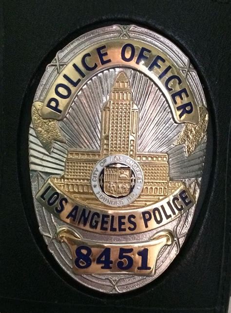 Pin By Michael Wolf On Stinkin Badges Lapd Badge Police Badge Badge