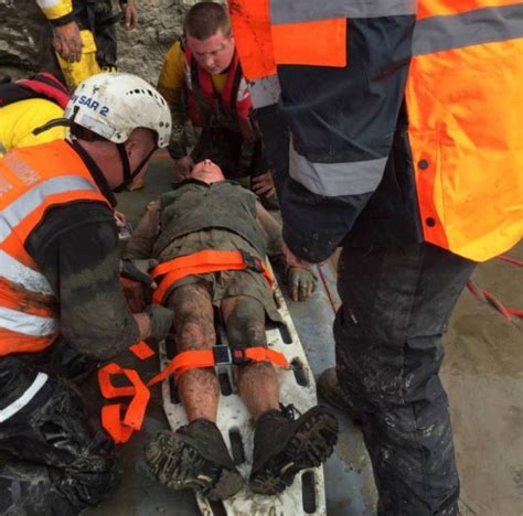 Two Pensioners Had To Be Rescued After Getting Trapped In Quicksand