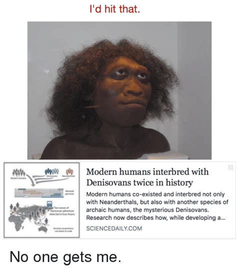 Id Hit That Modern Humans Interbred With Denisovans Twice In History