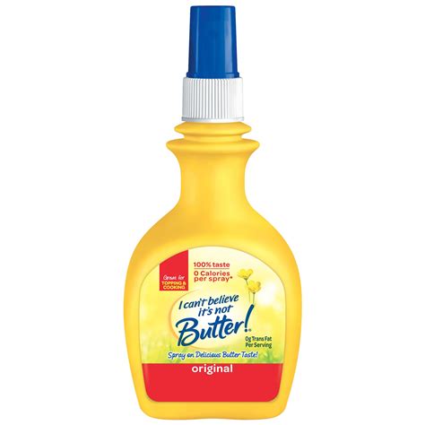 I can't believe it's not butter! I Can't Believe It's Not Butter!, Buttery Spray, Original ...