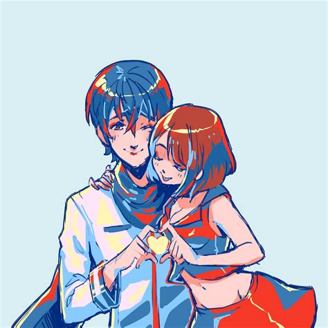 kaito and meiko r vocaloid