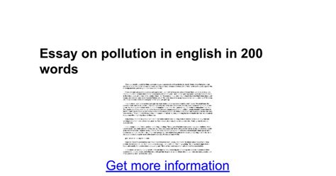 To program a computer there are many words are used to it. Essay on pollution in english in 200 words - Google Docs