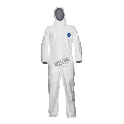 Disposable Tyvek 500 Coveralls With Hood 25 Unitsbox