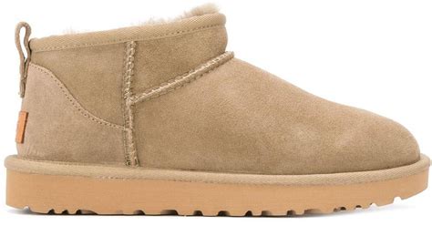 Ugg Classic Ultra Mini Boot Antilope In Brown Lyst