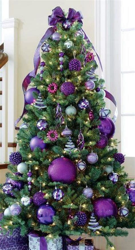 10 Purple Christmas Tree Ideas
