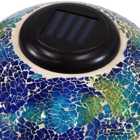 Sunnydaze Decor 10 In Diameter Multi Color Blown Glass Gazing Ball In