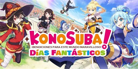 Konosuba Un Rpg Anime Que Podrás Jugar En Español