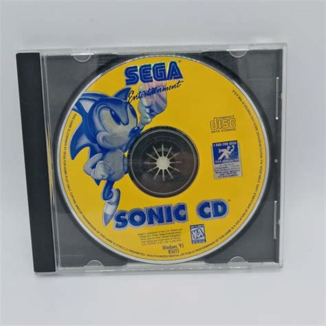 Sonic Cd Sega Pc Collection 2000 Pc Window 95 Video Game Vintage Ebay