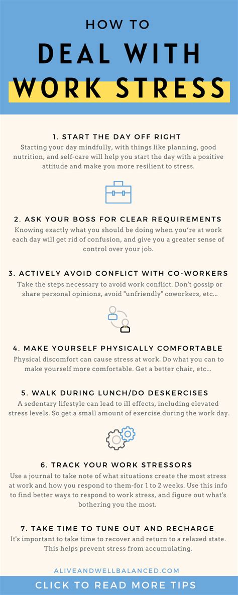 How To Deal With Work Stress 11 Tips Alive Well Balanced In 2020