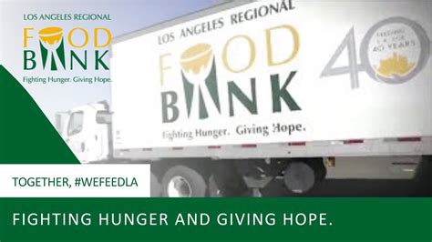 An Introduction To The Los Angeles Regional Food Bank 2016 Youtube